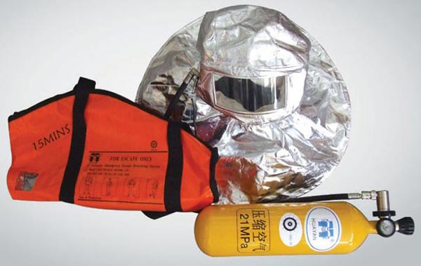 dispositif de respiration marin de secours d'équipement de lutte contre l'incendie 21bar avec des certificats de CCS